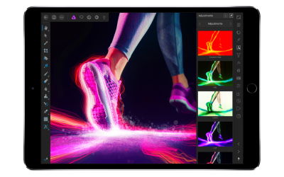 Affinity Photo for iPad got strong improvements