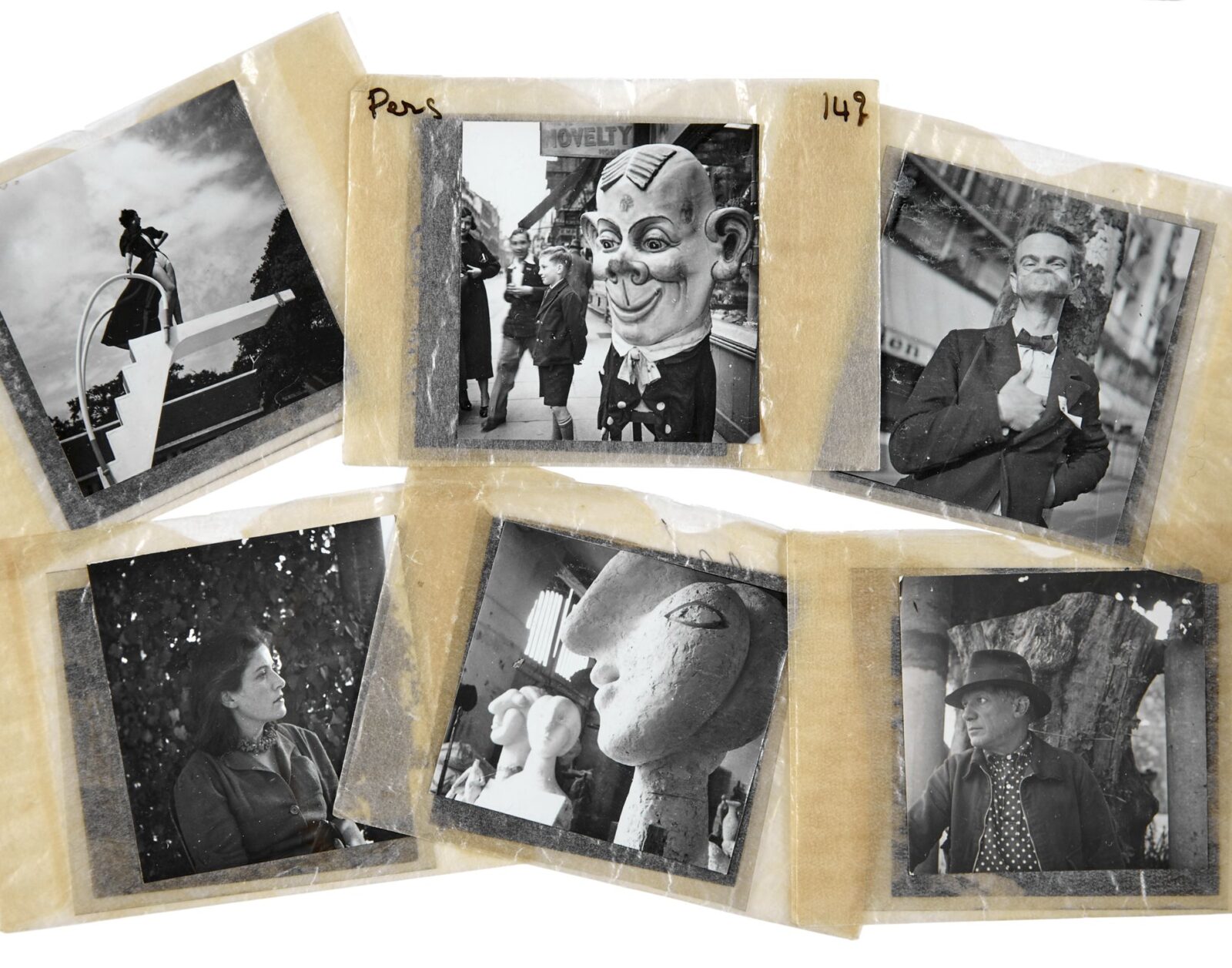 Composition de photographies de Dora MAAR © Artcurial
