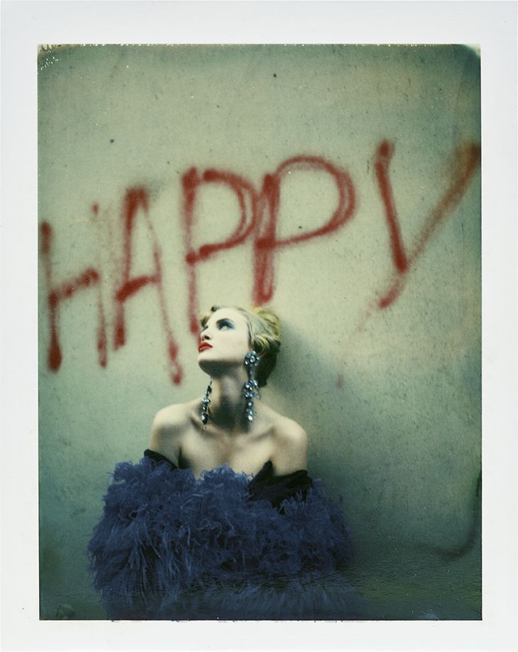 Happy ! Nadja Auermann, Prague, 1994