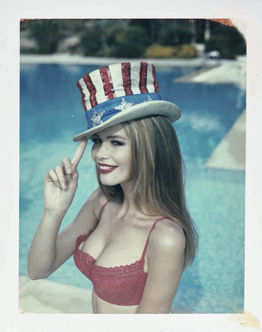 Miss America, Claudia Schiffer, Saint Tropez, 1994
