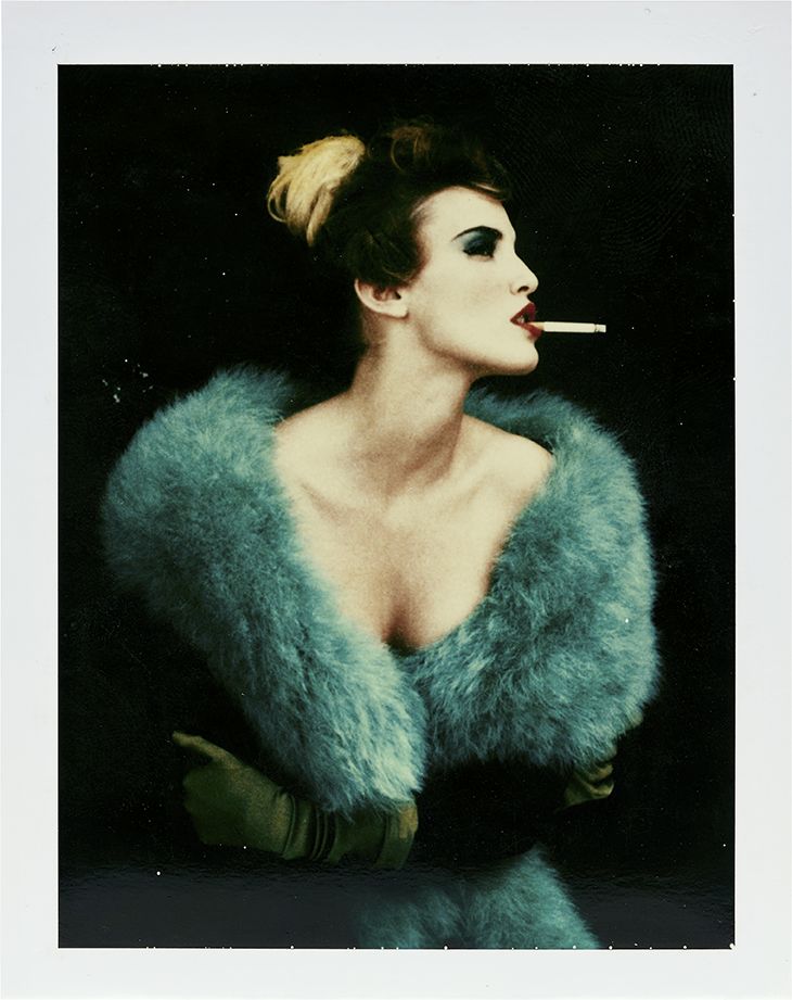 The Green Baroness, Nadja Auermann, Paris, 1994