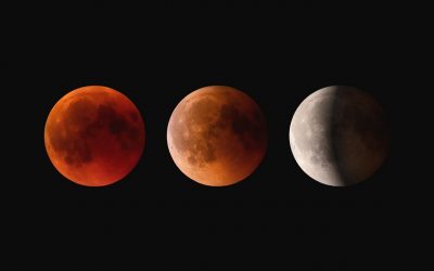 Moon Eclipse. July 2018